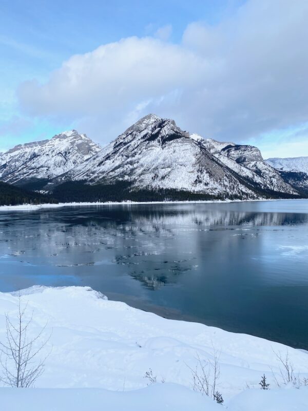 Lake Minnewanka, Alberta. Image © PlanetSKI